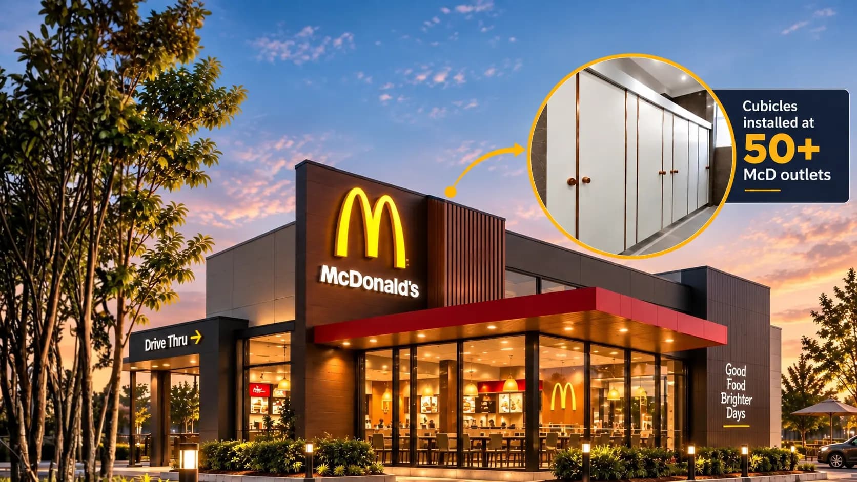 McDonald Toilet Cubicle 