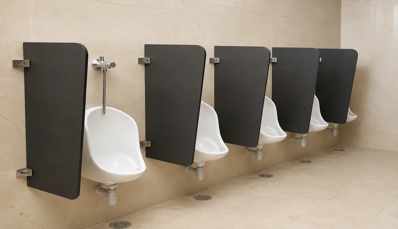 Full SS Restroom Cubicle Systems