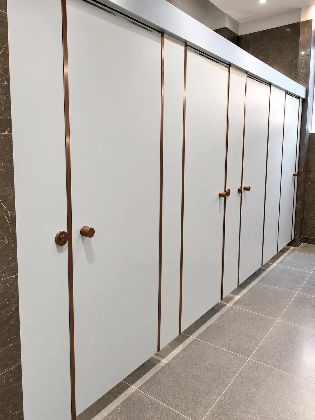 McDonald Toilet Cubicle Partition