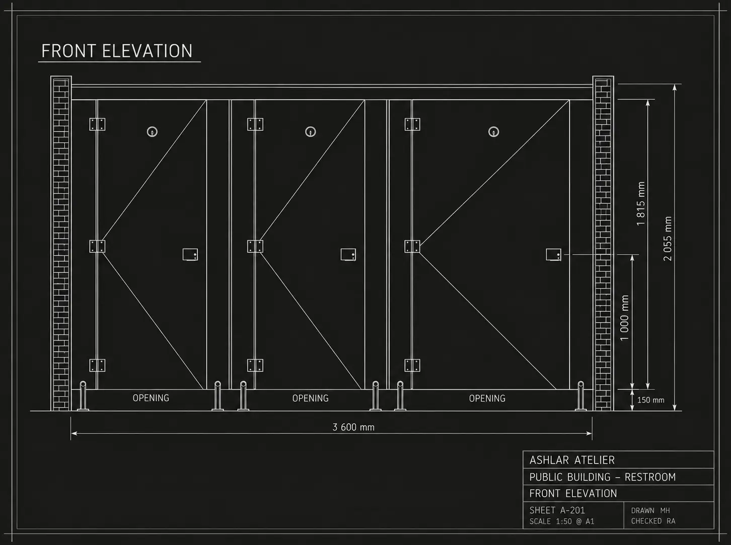 Toilet Cubicle Partition