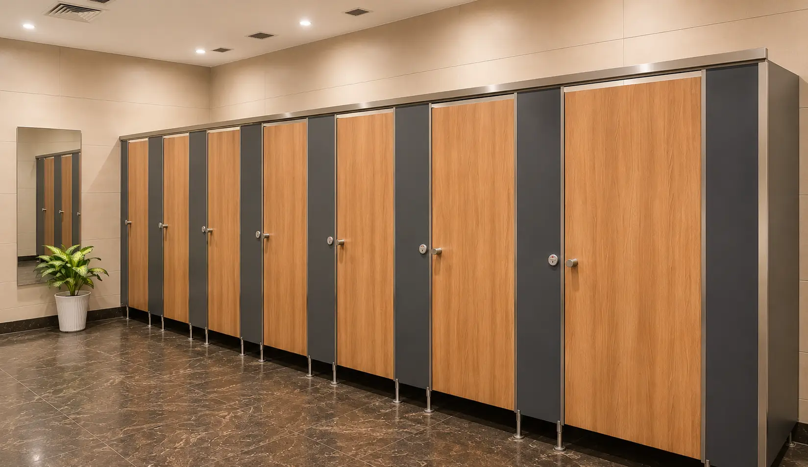 Duro Toilet Cubicle